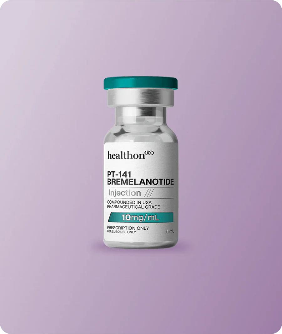 Bremelanotide peptide vial