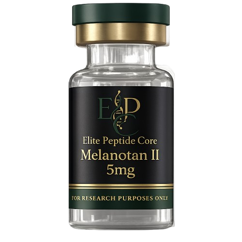 Melanotan II peptide vial