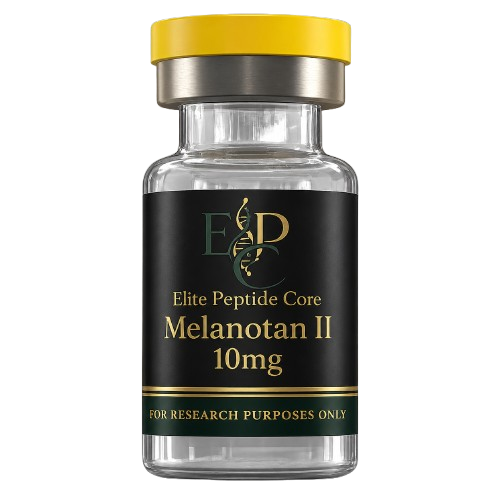 Melanotan II peptide vial