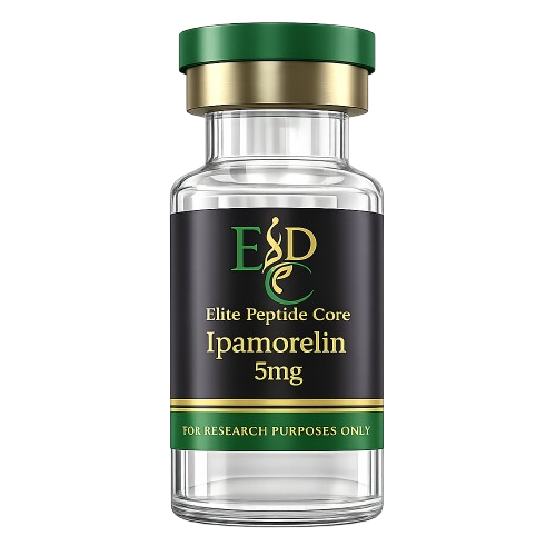 Ipamorelin peptide vial