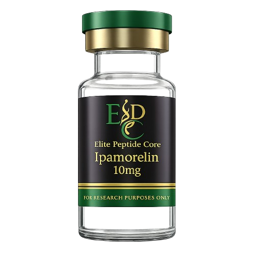 Ipamorelin peptide vial